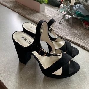 Black heels Anne Klein